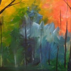Paint, Sip…Create – ‘Fall Forest’