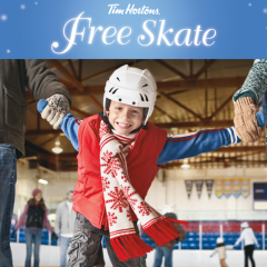 Tim Hortons Free Holiday Skate