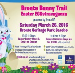 Bronte Bunny Trail Easter EGGstravaganza